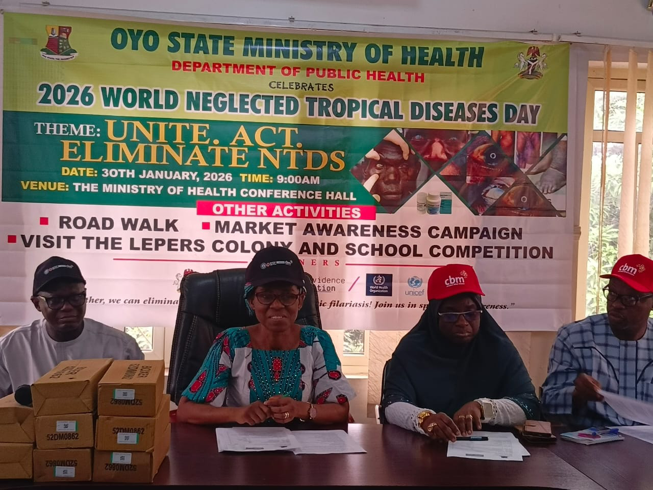 Oyo Govt Steps Up NTD Elimination Efforts, Distributes Motorcycles to Boost Grassroots Surveillance