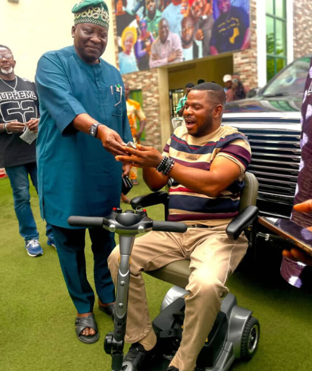 ayefele Makinde Lifts Ayefele’s Spirit with Surprise SUV