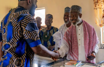 Oyo Speaker, Ogundoyin Visits New Chief Imam of Eruwaland, Tours Orphanage Home