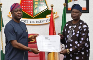 Makinde Receives UNESCO Certificate for Sango Festival Recognition CU