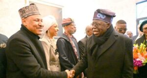 Tinubu Begins Two-Day UK Visit, Meets Officials on Arrival