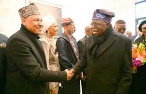 Tinubu Begins Two-Day UK Visit, Meets Officials on Arrival