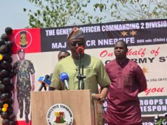 Makinde Advocates Better Welfare for Troops, Celebrates Sallah with Soldiers in Igbeti