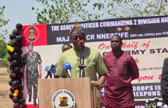 Makinde Advocates Better Welfare for Troops, Celebrates Sallah with Soldiers in Igbeti