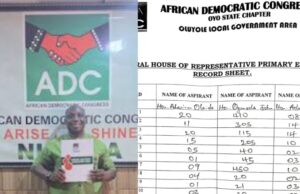 Ogunsola Sweeps ADC House of Reps Primary in Oluyole with Massive Victory